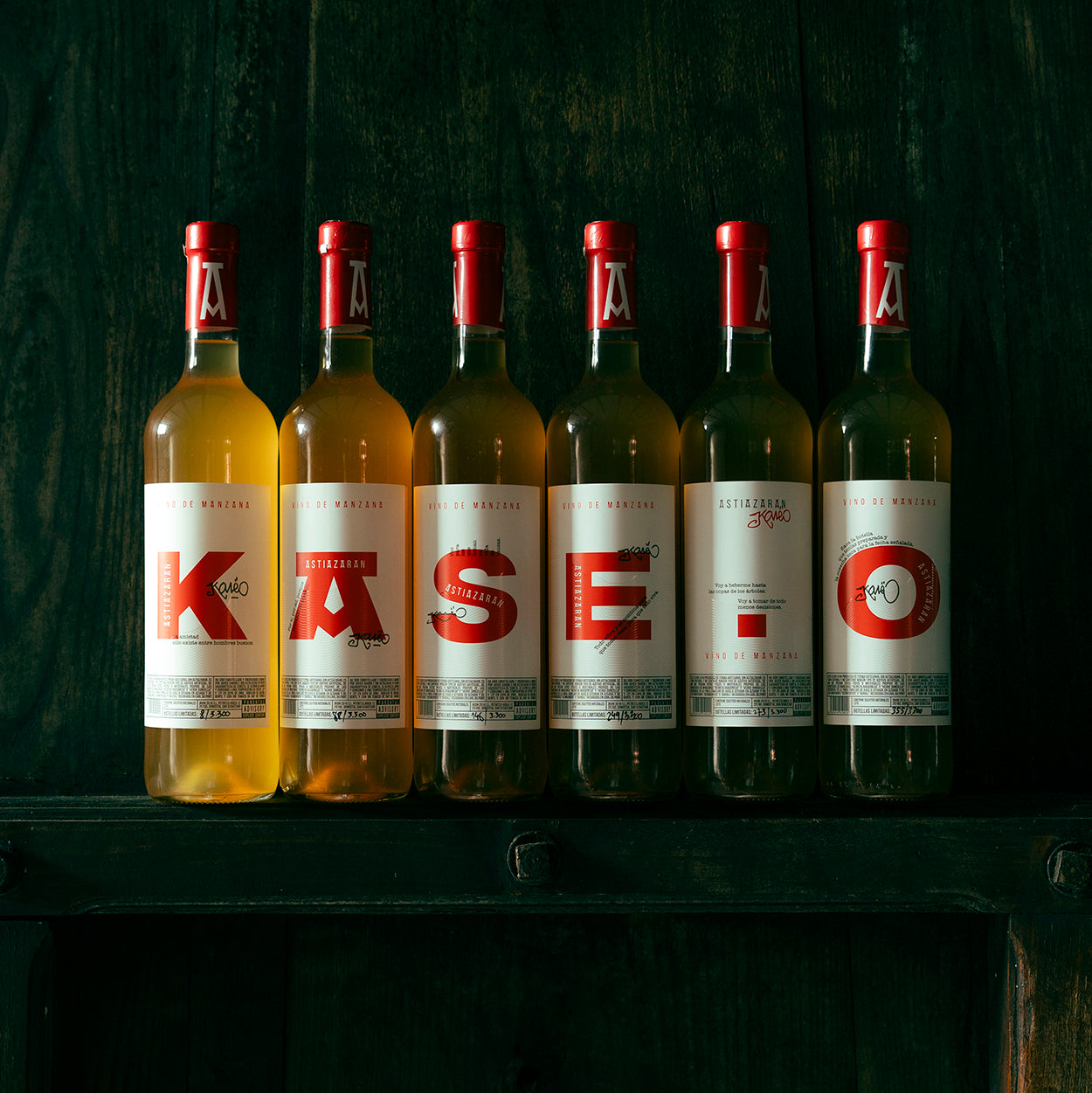 VINO DE MANZANA [KASE.O x ASTIAZARAN] Pack de 6